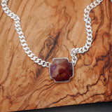 Positive Vibes Choker in Red Jasper