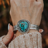 Statement Cuff in Turquoise