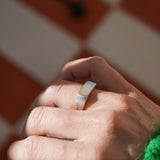 The Terra Firma Signet Ring (Made to Order in your size)