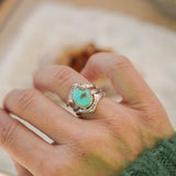 Wild Heart Stacker Ring in Sonoran Mtn Turquoise (Size 7.5)