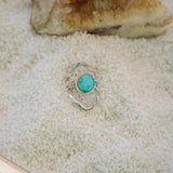 Wild Heart Stacker Ring in Sonoran Mtn Turquoise (Size 5.5)