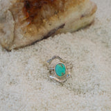 Wild Heart Stacker Ring in Sonoran Mtn Turquoise (Size 9)