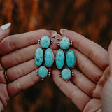 Stud Earrings in Blue Ridge Turquoise