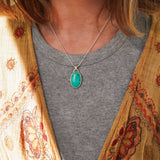 Pendant in Kingman Turquoise