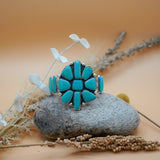 Statement Cuff in Campitos Turquoise