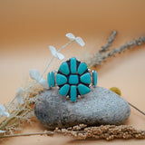 Statement Cuff in Campitos Turquoise