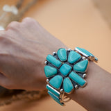 Statement Cuff in Campitos Turquoise