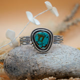 Statement Cuff in Turquoise