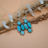 Stud Earrings in Blue Ridge Turquoise