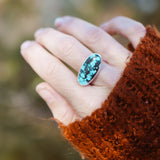 Ring in Hubei Turquoise (Size 8)