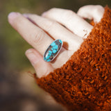 Ring in Hubei Turquoise (Size 8)