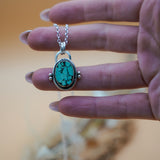 Pendant in Hubei Turquoise