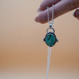 Pendant in Hubei Turquoise