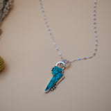 Bolt Pendant in Kingman Turquoise