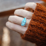 Ring in Golden Hills Turquoise (Size 7.5)