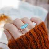 Ring in Golden Hills Turquoise (Size 7.5)