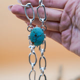 Statement Pendant in Kingman Turquoise