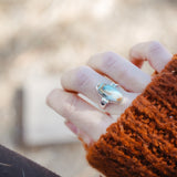 Ring in Ocean Jasper (Size 8)