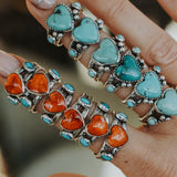 *PRE-SALE* Turquoise Lovers Ring Spiny Oyster & Morenci Turquoise