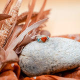 The Turquoise Lover's Ring in Spiny Oyster & Morenci Turquoise (Size 10)