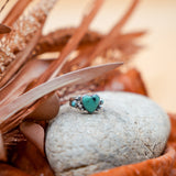 The Turquoise Lover's Ring in Campitos & Carico Lake Turquoise (Size 7)