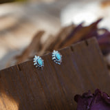 Turquoise North Star Studs