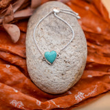 The Out West Bracelets in Chilean Turquoise Hearts