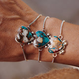 Out West Bracelets in Spiny Oyster Hearts