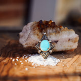 The Venus Ring in Campitos Turquoise (Size 9)