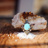 The Venus Ring in Campitos Turquoise (Size 9)