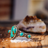 Cuff in Royston & Hubei Turquoise