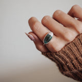 Ocean Jasper Horizontal Ring (Size 10.5)