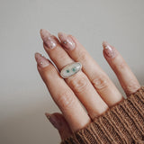 Ocean Jasper Horizontal Ring (Size 8.5)