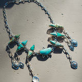 Statement Choker in Hubei Turquoise