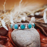 Statement Cuff in Egyptian Turquoise