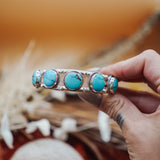 Statement Cuff in Egyptian Turquoise