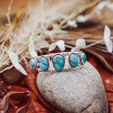 Statement Cuff in Egyptian Turquoise