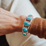 Statement Cuff in Egyptian Turquoise