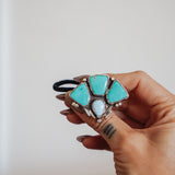 Monsoon Hair Tie in Campitos Turquoise