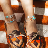 Anklet in Egyptian Turquoise