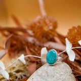 Whitewater Turquoise Ring (Size 9.75)