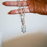 Sterling Opal Necklace