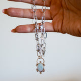 Sterling Opal Necklace