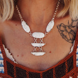 Statement Choker in White Buffalo