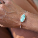 Out West Adjustable Bracelet in Hubei Turquoise