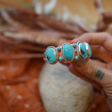 Statement Cuff in Nacozari & Lone Mtn Turquoise