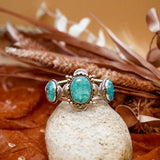 Statement Cuff in Whitewater Turquoise