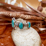 Statement Cuff in Whitewater Turquoise