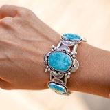 Statement Cuff in Whitewater Turquoise