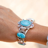 Statement Cuff in Whitewater Turquoise